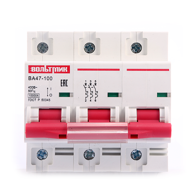 (S) Авт.выключатель ВА 47-100 3р 35А 10кА хар.С фото