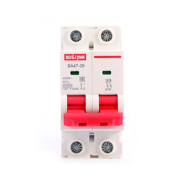 (S) Авт.выключатель ВА 47-29 2р 32А 4,5кА хар.В фото