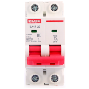 (S) Авт.выключатель ВА 47-29 2р 4А 4,5кА хар.С фото