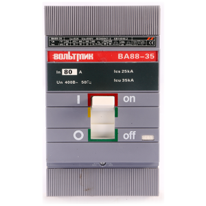 (S) Авт.выключатель ВА 88-35 3Р 80А 35кА фото